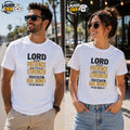 Lord Give Me Patience Because If You Give Me Strength I'm Gonna Need Bail Money T-Shirt by Laugh Ink