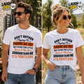 Don't Bother Trying to Figure Me Out Not Even the Little Voices in My Head Understand Me T-Shirt by Laugh Ink