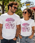 I Am Currently Unsupervised, I Know, It Freaks Me Out Too! T-Shirt by Laugh Ink
