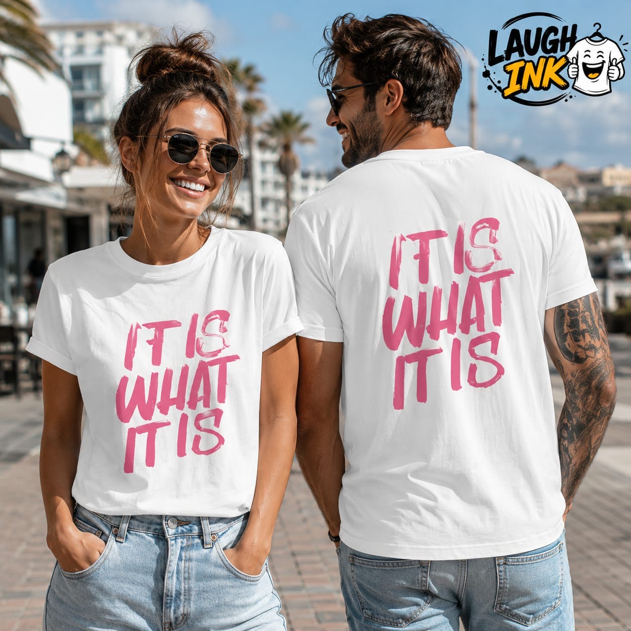 It Is What It Is T-Shirt by Laugh Ink