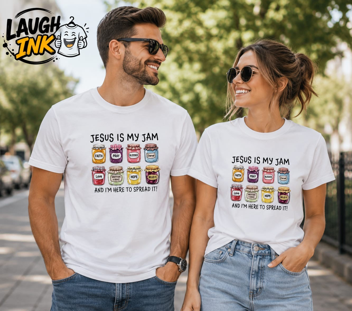 Jesus Is My Jam and I'm Here to Spread It T-Shirt