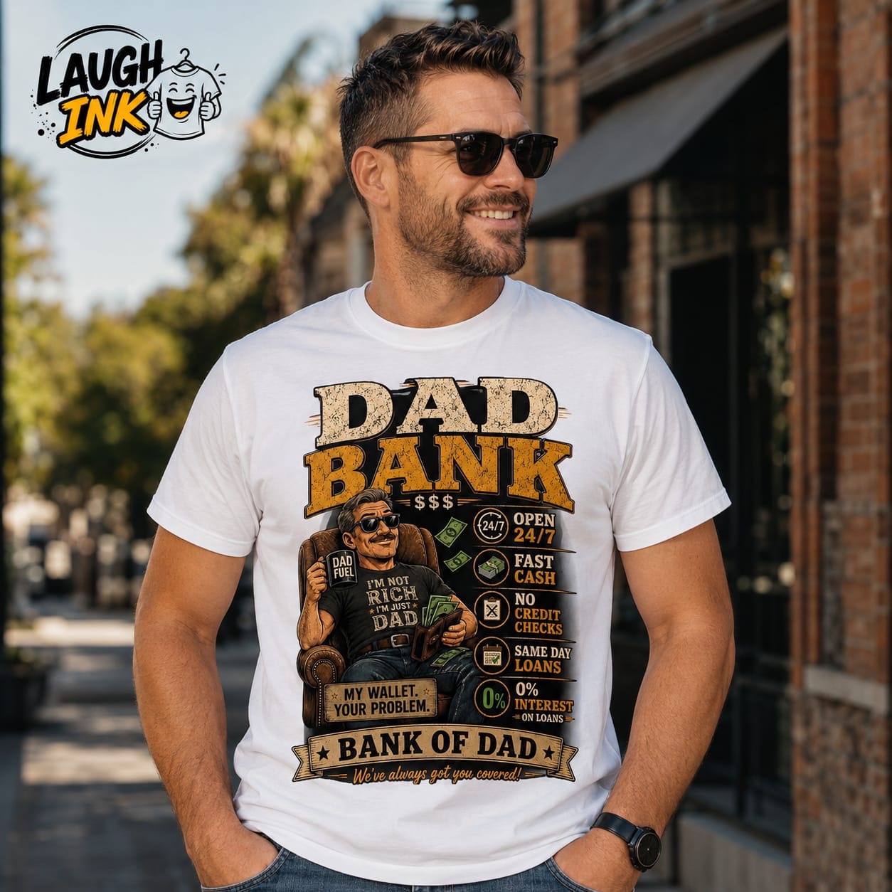 Dad Bank T-Shirt