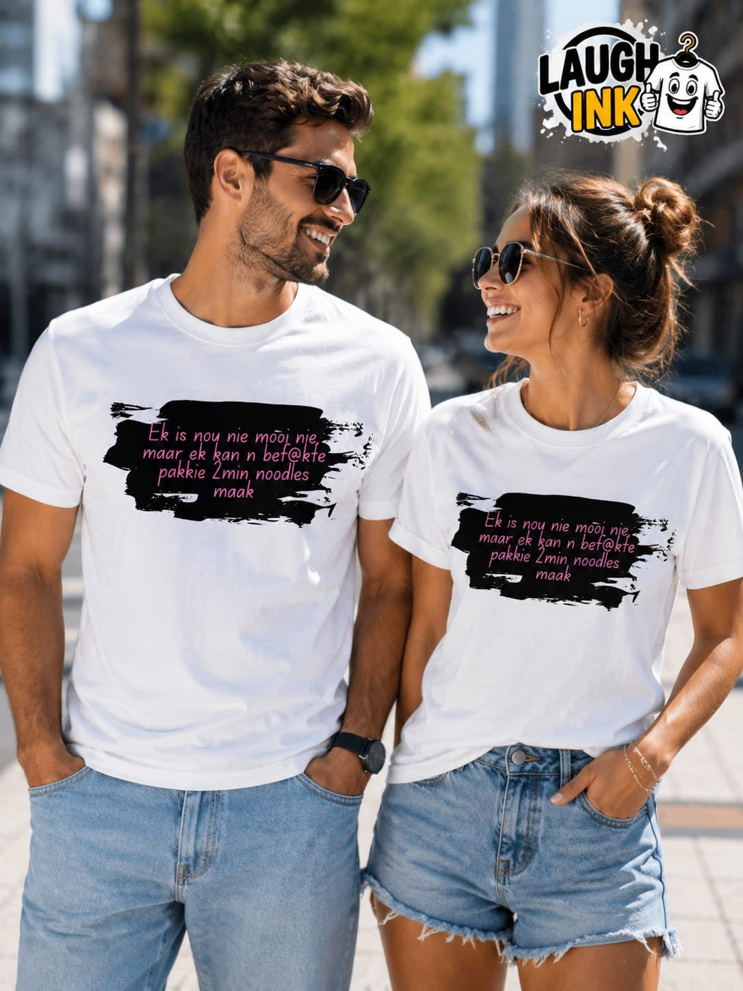 Ek Is Nou Nie Mooi Nie Maar Ek Kan 'n Befokte Pakkie 2 Minute Noodles Maak T-Shirt