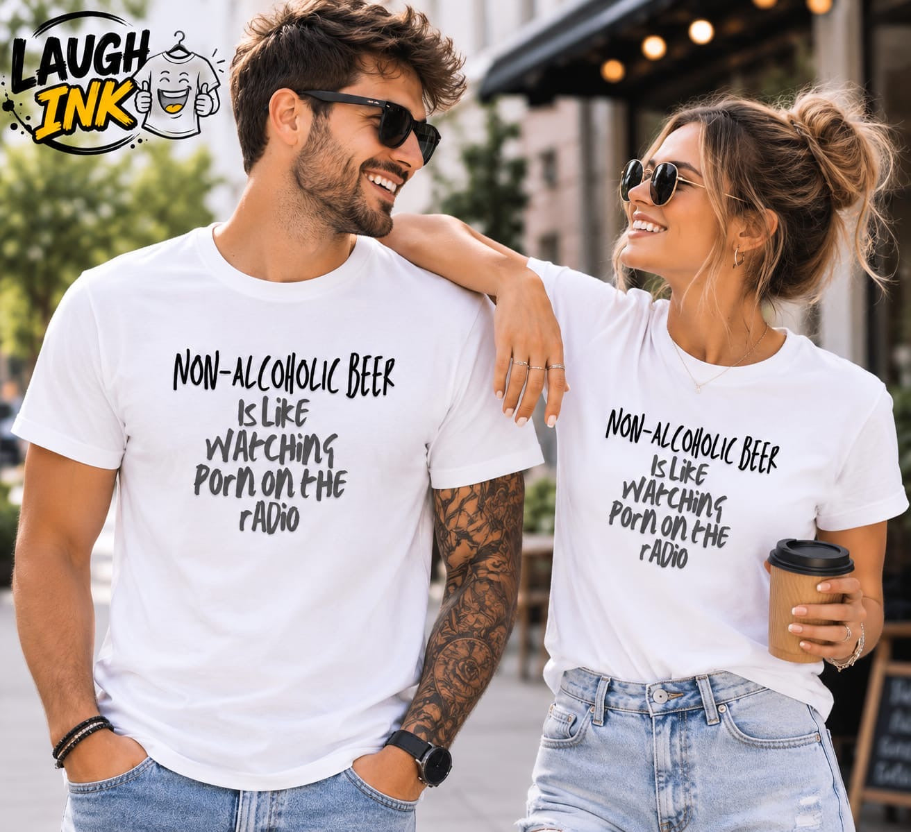 Non-Alcoholic Beer Is Like Watching Porn on the Radio T-Shirt