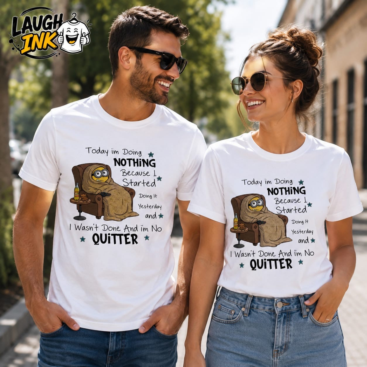 Today I'm Doing Nothing Because I Started Doing It Yesterday and I Wasn't Done T-Shirt