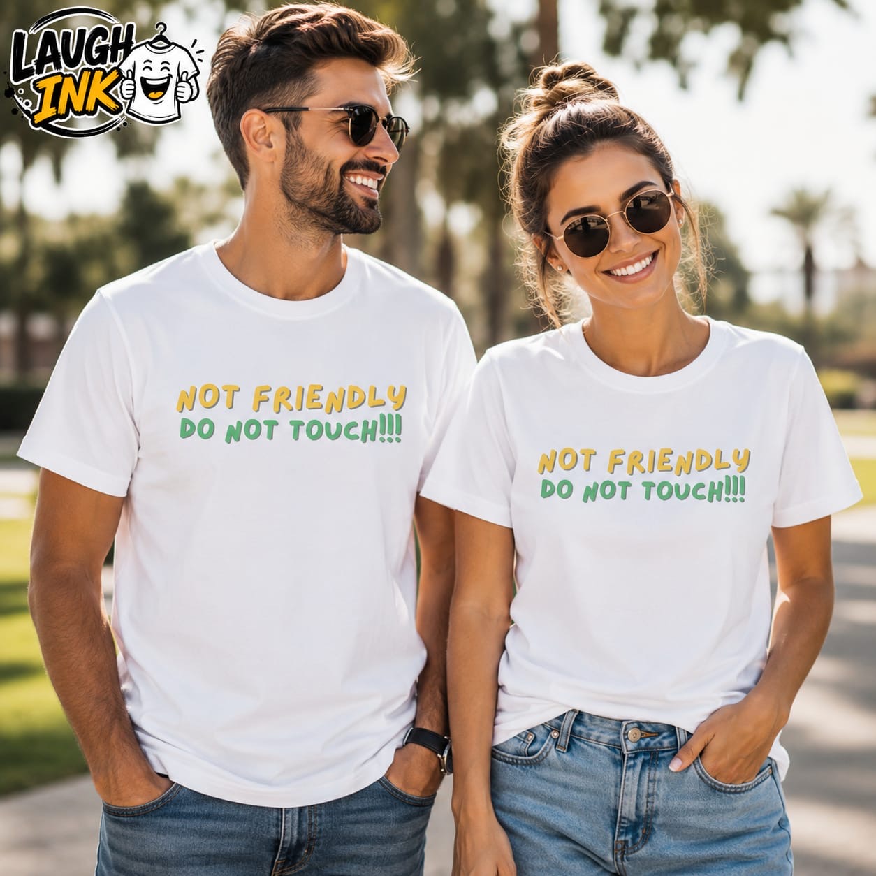 Not Friendly, Do Not Touch T-Shirt