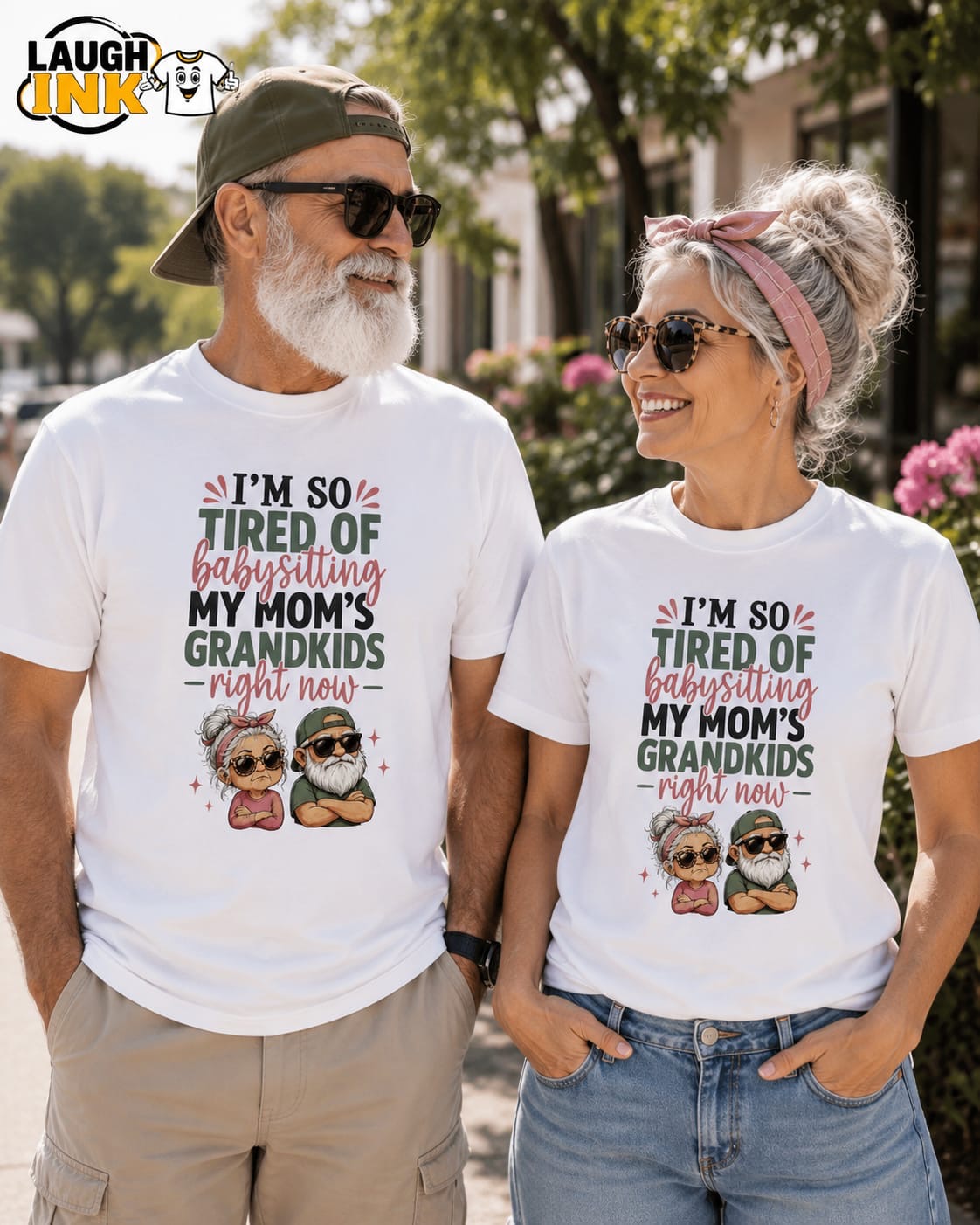 I'm So Tired of Babysitting My Mom's Grandkids Right Now T-Shirt