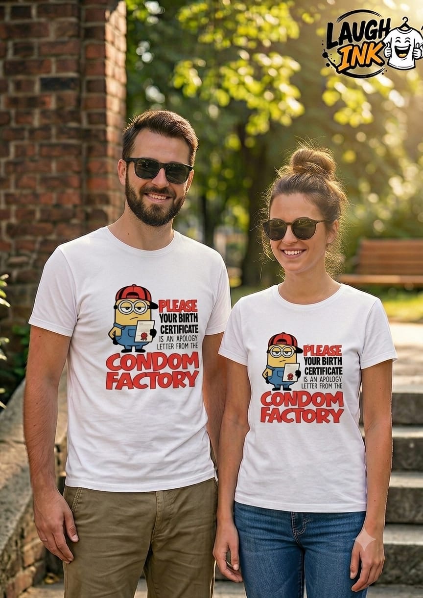 Please Your Birth Certificate Is an Apology Letter From the Condom Factory T-Shirt