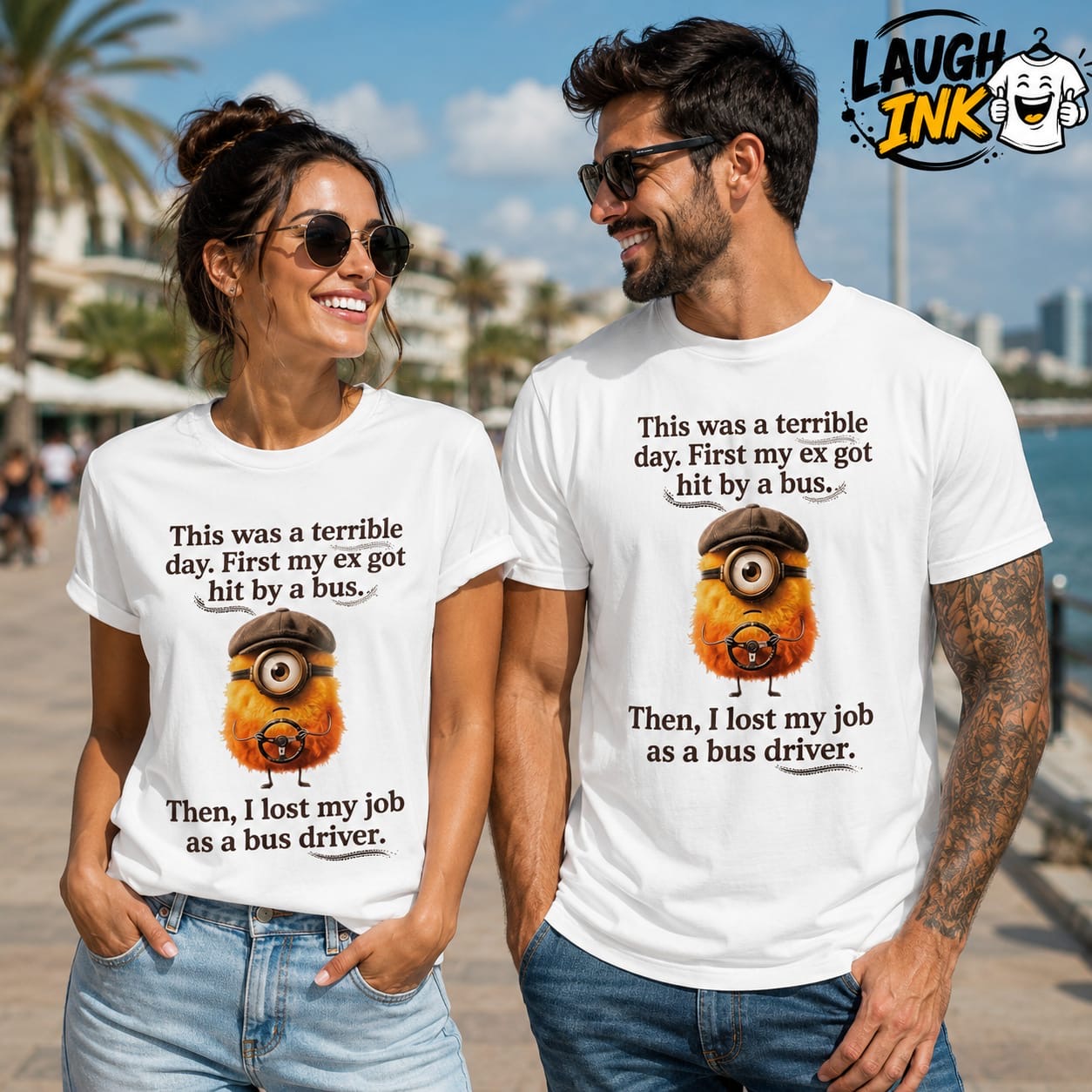This Was a Terrible Day: First My Ex Got Hit by a Bus, Then I Lost My Job as a Bus Driver T-Shirt
