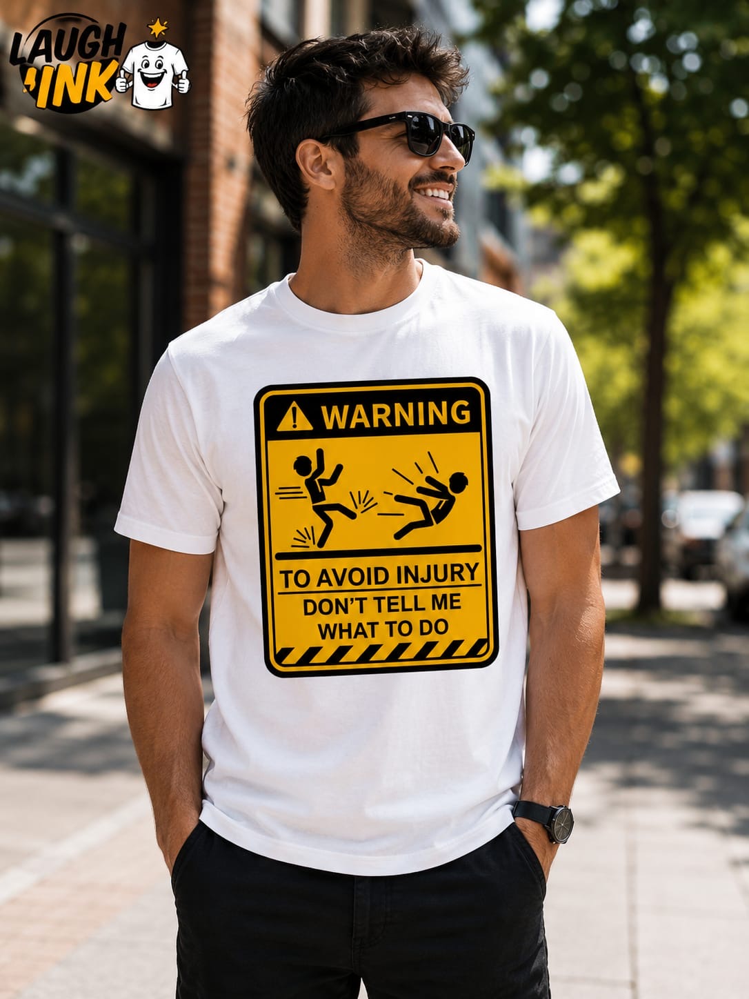 Warning: To Avoid Injury, Don't Tell Me What to Do T-Shirt